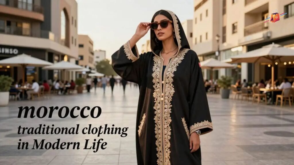 morocco traditional clothing in modern life