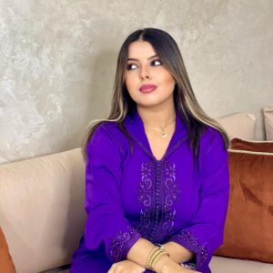 Moroccan djellaba crepe fabric