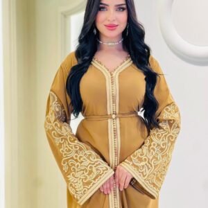 Moroccan Crepe Caftan