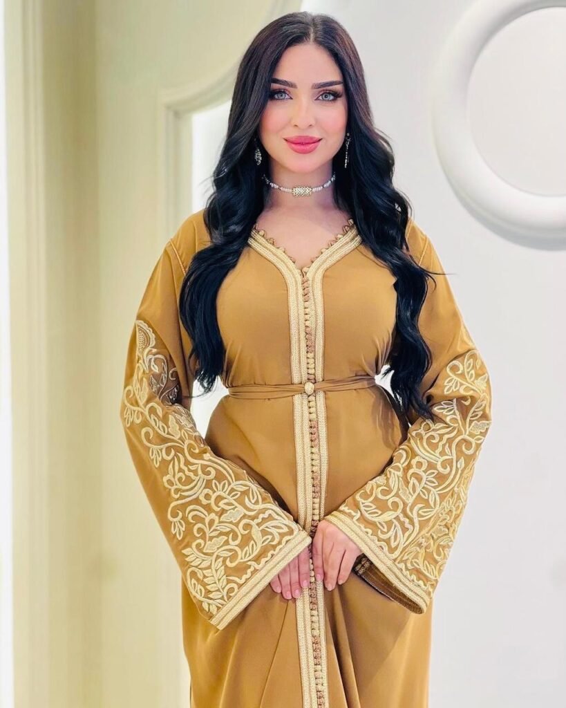 Moroccan Crepe Caftan