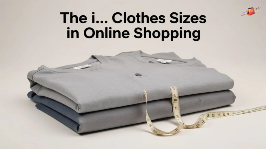 clothes sizes in online shopping