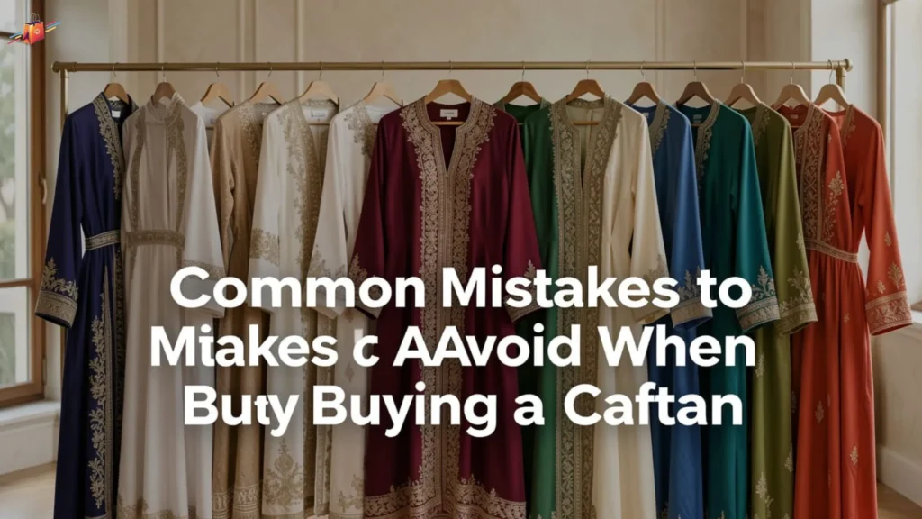 common mistakes to avoid when buying a caftan