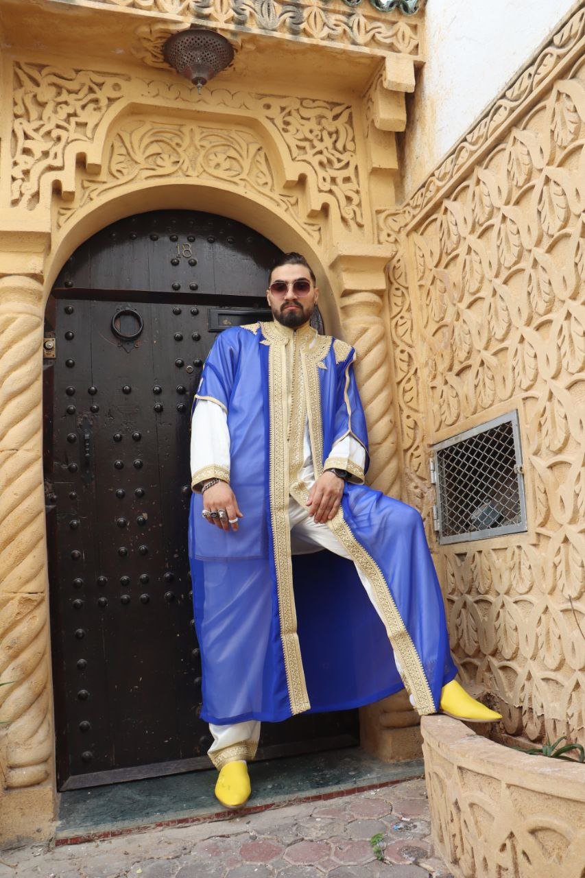 men's Moroccan wedding outfit