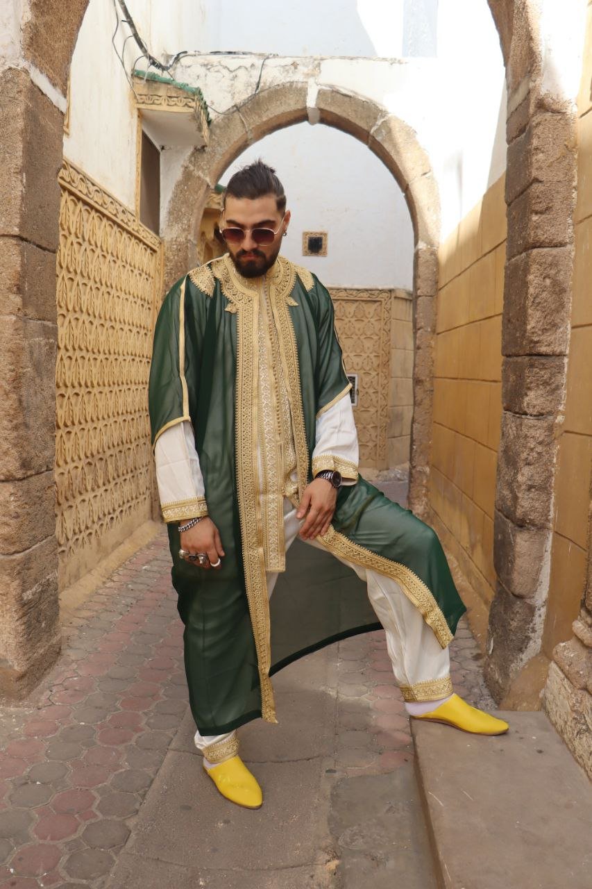 men's Moroccan wedding outfit