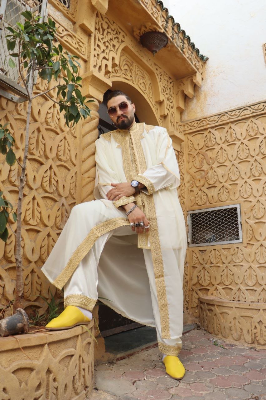 men's Moroccan wedding outfit