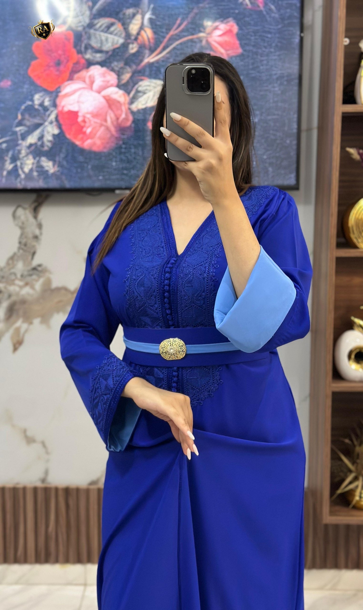 Premium Moroccan Kaftan with Matching Belt