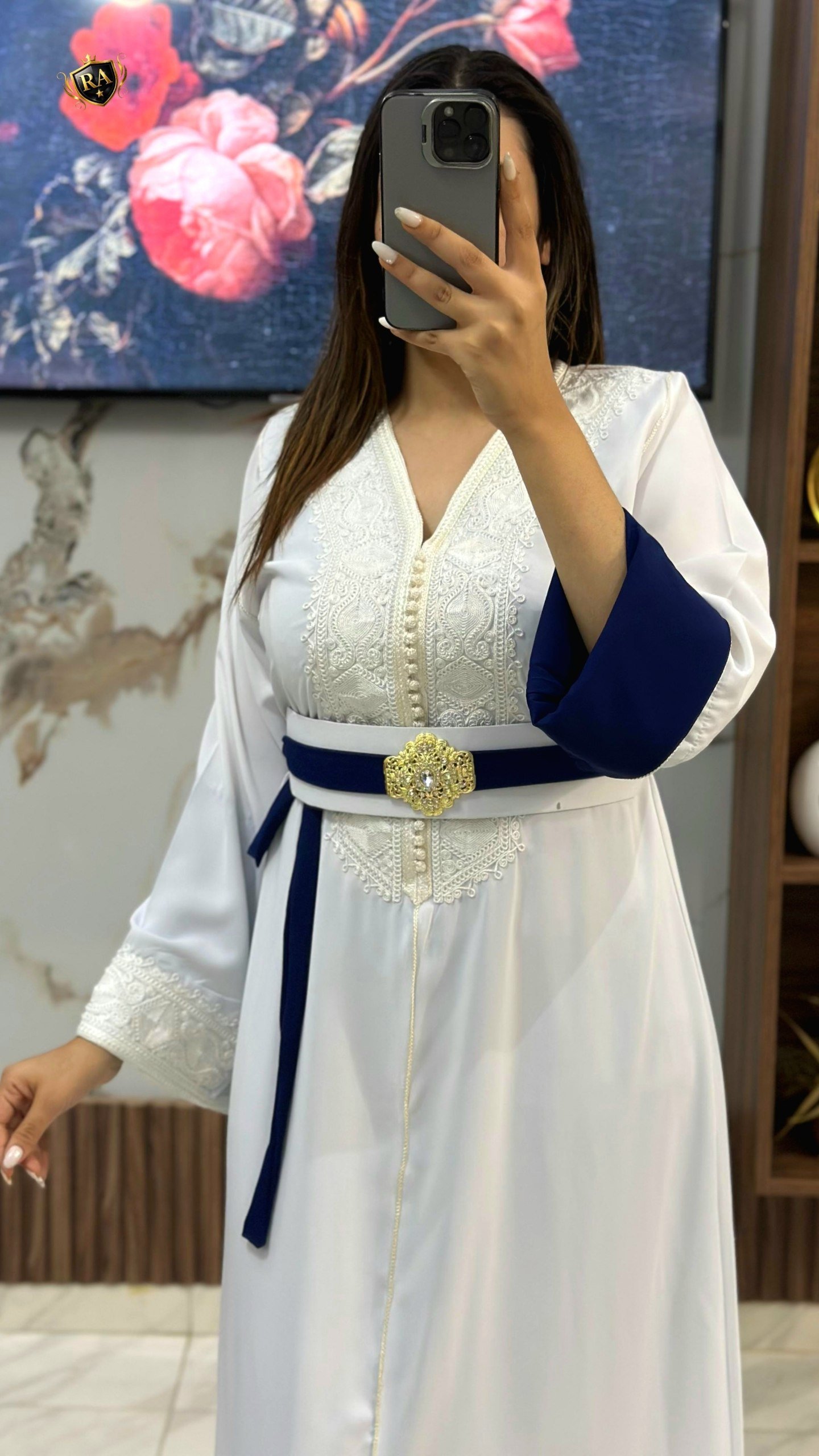 Traditional Moroccan Kaftan Handmade Design