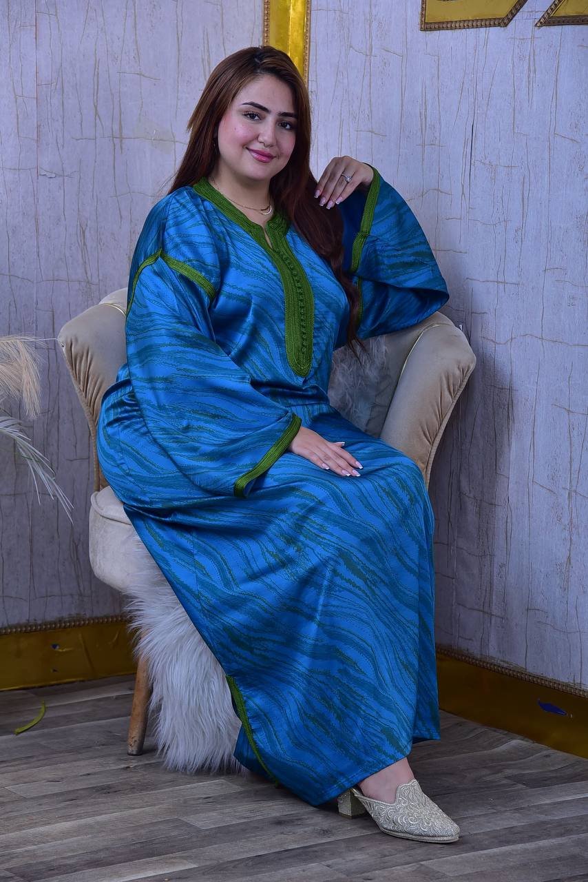 blue gandoura